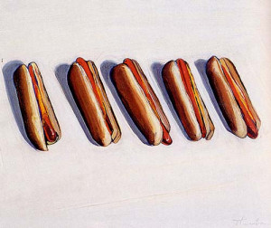 Illustration art painting Wayne Thiebaud