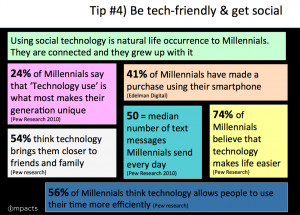 In other words, the connections that Millennials are making to brands ...