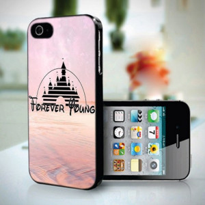 Disney Forever Young design for iPhone 5 case