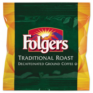 Folgers® Ground Coffee Fraction Packs, Classic Roast Decaf, 1.5oz, 42 ...