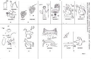 ... pictures and responses drawn by Uri Geller under shielded conditions