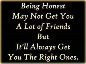 Being Honest quote #2