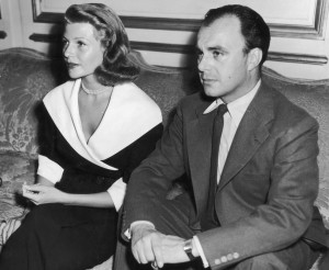 Rita Hayworth with third husband Prince Aly Khan 1951