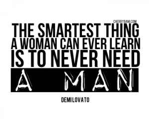Most popular tags for this image include: quote, true, women, demi ...