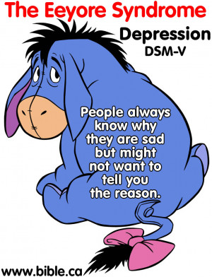 ... self esteem depression the case of eeyore eeyore syndrome high self