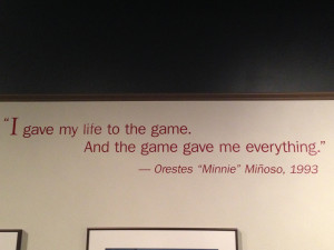 It is for these reasons and more that Minnie Minoso deserves the honor ...