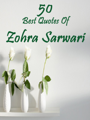 50 Best Quotes of Zohra Sarwari (E-Book)