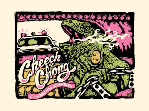Cheech & Chong Poster by Billy Perkins Free Friday Poster Giveaway