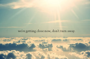 clouds, lowercase, photography, quotes, sky, sun, typography