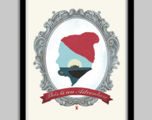 the life aquatic with steve zissou this is an adventure 22x28 steve ...