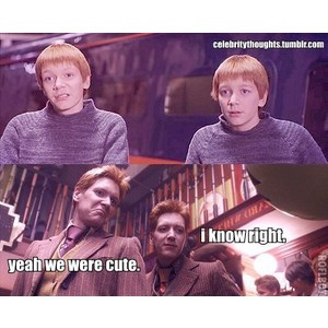 LOL! The Weasley Twins Harry Potter Tumblr