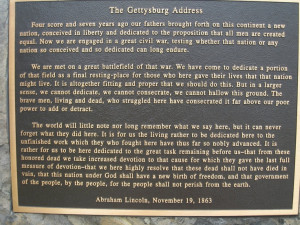 The Gettysburg Address: One of the most beautiful and moving things I ...