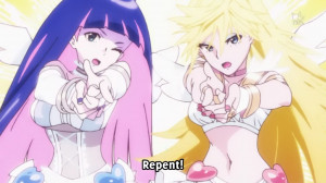 ... to the Almighty Anon-e-Moose. I bring offerings of Panty and Stocking