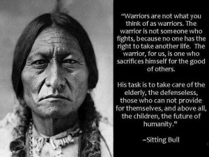 Definition of a warrior!