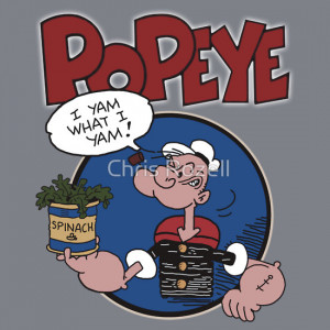 Galaxy Design Popeye The Sailor Man