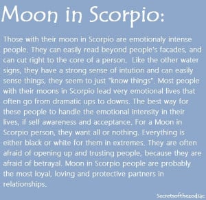 scorpio moon tumblr quotes | Emotionally intense- Sun in Cancer, Moon ...