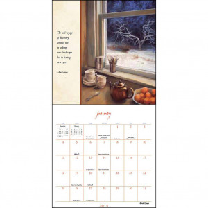 Simple Pleasures Wall Calendar