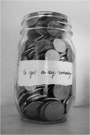 Get away. I like the idea of putting left over change and then using ...