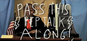 ... on the same team? A Pep Talk from Kid President to You #kidpresident