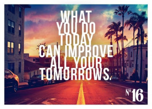 strive to always improve