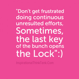 Motivational Quote Images On Don't Get Frustrated