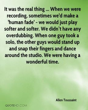 Allen Toussaint Quotes