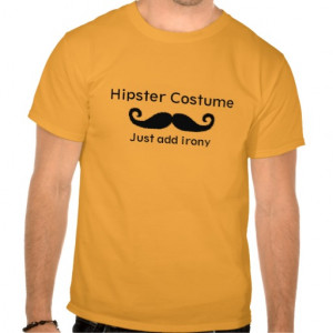 Hipster Costume T Shirts