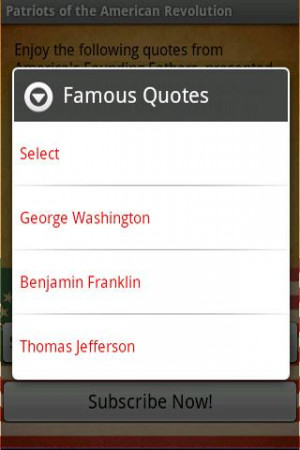 Quotes - American Revolution - screenshot