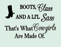 Cowgirl Quote