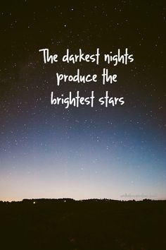 ... is such a beautiful photo, and the words are oh so true! #Life #Stars
