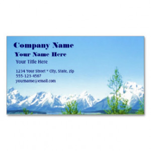 Inspirational Quotes Business Cards