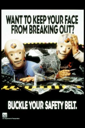 Crash Test Dummies Vince and Larry debuted in 1985, reminding people ...