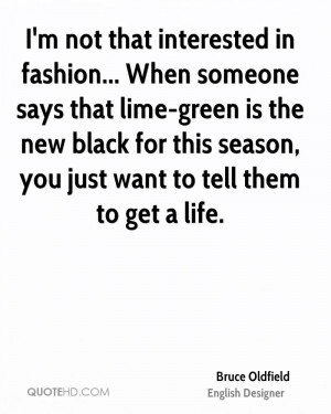 fashion designer quotes on life