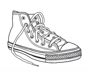 Free Illustrated Vector Sneaker Graphics