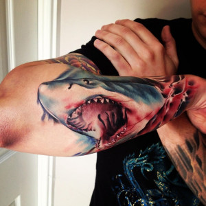 Awesome Arm Tattoo Design for Guys, Super Cool!
