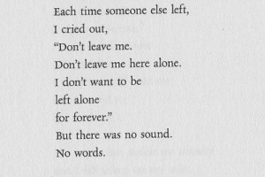 each time someone left