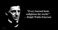 ... Quotes Posters - Ralph Waldo Emerson on censorship Poster by Artist