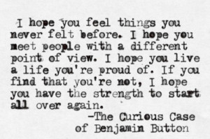 ... 2014 Leave a comment Manual The Curious Case of Benjamin Button quotes