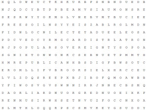 Conflict over Slavery Word Search