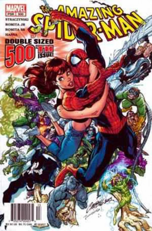 Details about John Romita & John Romita Jr. Amazing Spider-Man #500 ...
