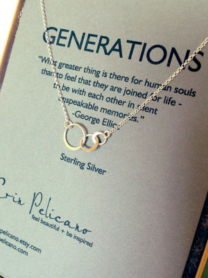 ... Generation Jewelry, Generation Necklaces, 3 Generation Family, Mothers