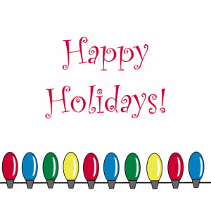 clip art happy holidays with icons happy holiday cilp art for happy ...