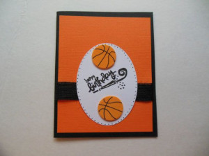 ... Card, Blank Birthday Card, Basketball Fan Birthday Card on Etsy, $2.50