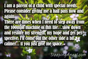 Special needs parent