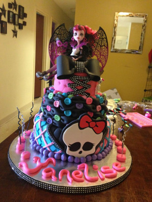Monster high cake: High Parties, Monsters High Cake, High Birthday ...