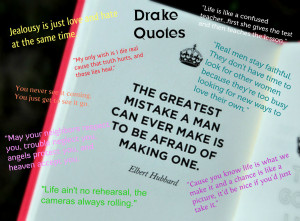 Drake is my favourite rapper, or you can say everyones favourite ...