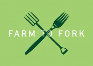 Farm To Fork. I want this framed in my kitchen!