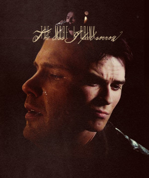 The Vampire Diaries TV Show Damon and Alaric!