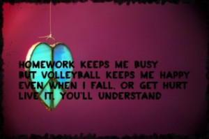 Quotes For > Volleyball Quotes F...