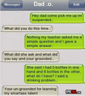 Most Hilarious Dad Text Messages